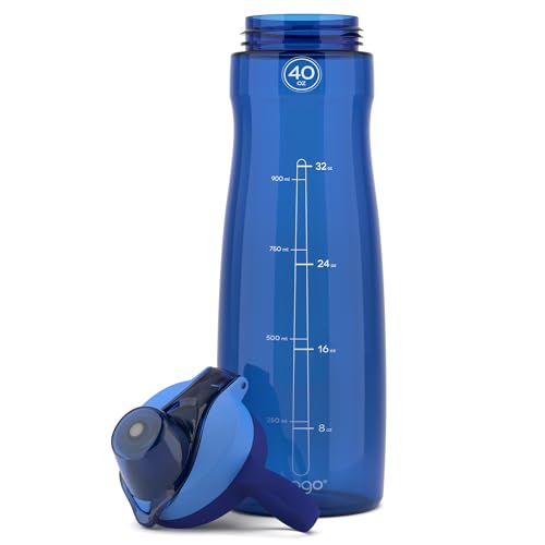 BPA Free Plastic Water Bottle with Chug Lid
