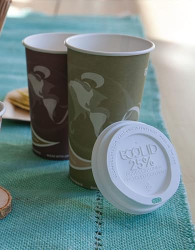Eco Products Ecolid Recycled Large Coffee Cup Lids
