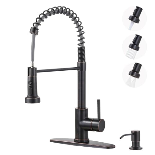 Kitchen Faucets with Soap Dispenser