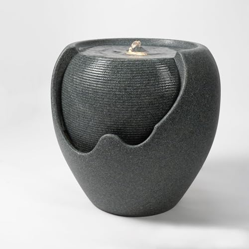 16.93” H Outdoor Water Fountain Made with Eco