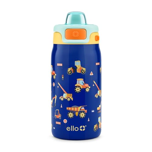Kids Pop & Fill 12oz Toddler Water Bottle with Quick Fill Lid