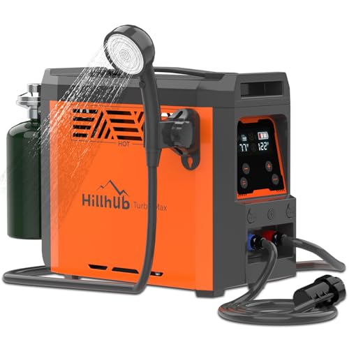 Portable Propane Water Heater for Camping Instant Hot & Shower Pump
