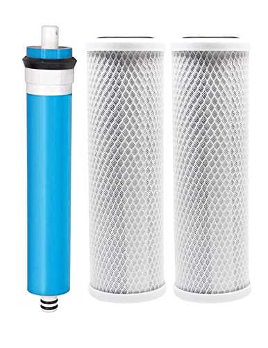 American Water Solutions Compatible for GE FX12P FX12M Compatible Filter Combo Set for GXRM10RBL RO System (3 Count)