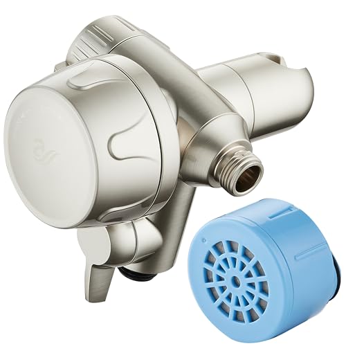 Combo Shower Head Water Filter with Built