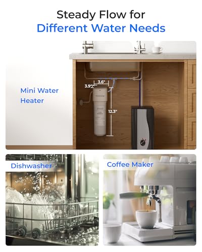 10UE SC Under Sink Water Filter for Instant Hot and Cold Water Dispenser System