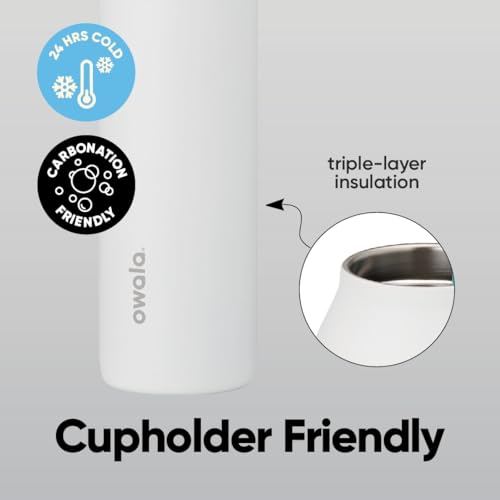 FreeSip Twist Stainless Steel Water Bottle 24 oz Sweet Pea