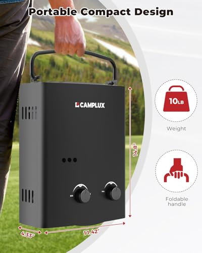 CAMPLUX 1.32 GPM Portable Water Heater