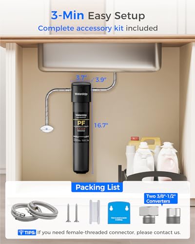 15UA PF Under Sink Water Filter System