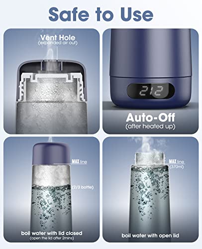 Portable Electric Kettle for Travel Global Use 110