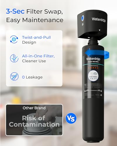 17UB Under Sink Water Filter System with Dedicated Faucet (1116 day)