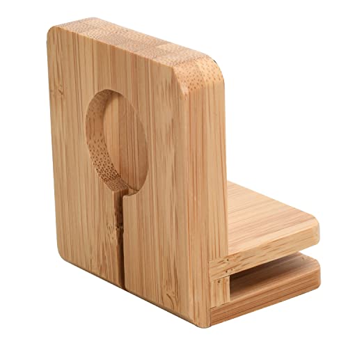 Bamboo 10 Port Charging Station & Compatible Adapter for Apple Watch Combo for use with Watch