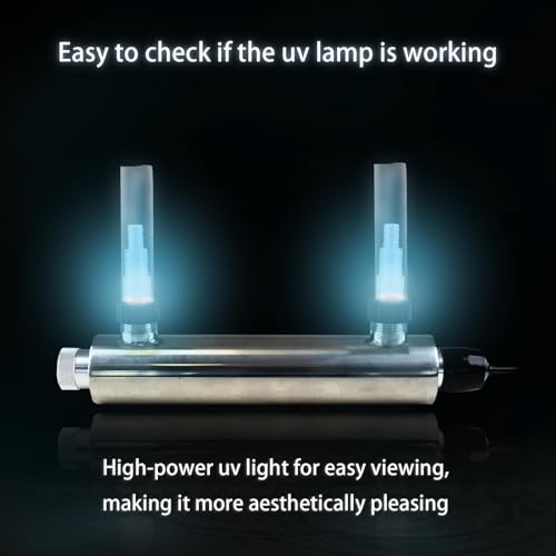 24W Inline UV Light for Aquarium 75 Gallon