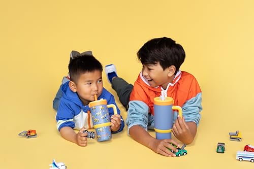 Oasis 18oz Insulated Stainless Steel Kids Tumbler with Straw