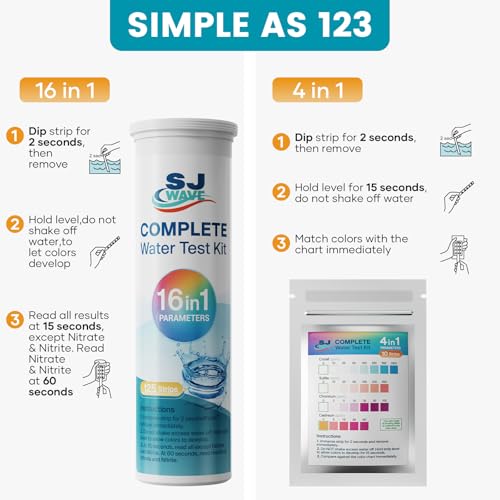 22 in 1 Water Test Kits (125 Strips)