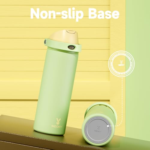24 oz Insulated Water Bottle with Straw