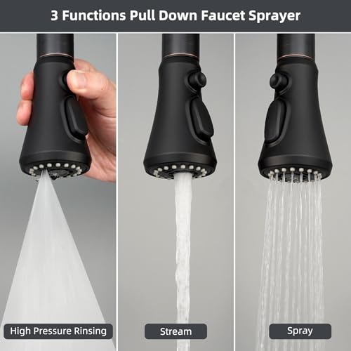 Pull Down Spray Head for Kitchen Faucet