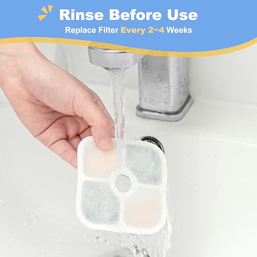 Cat Water Fountain Filter Replacement for PIXI Pet Water Fountain
