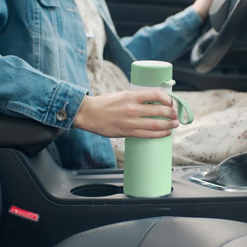 Filtered Water Bottle Stainless Steel Keeps Cold 18.6oz Green
