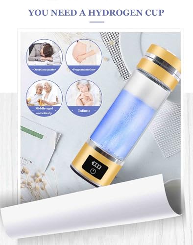 H2 Portable Rich Hydrogen Water Bottle