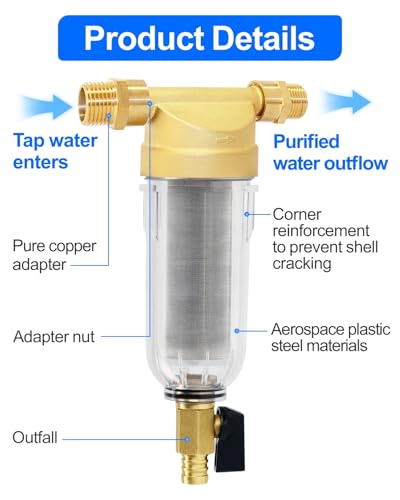 Spin Down Sediment Water Filters