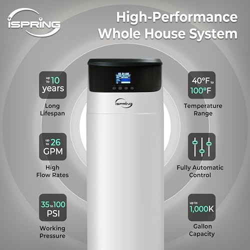 Elite Series Whole House Central Water Filtration System with Automatic Control Head