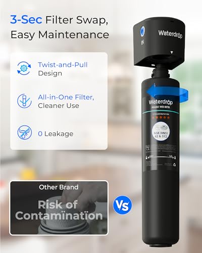 15UB Under Sink Water Filter System with Dedicated Faucet (730 day)