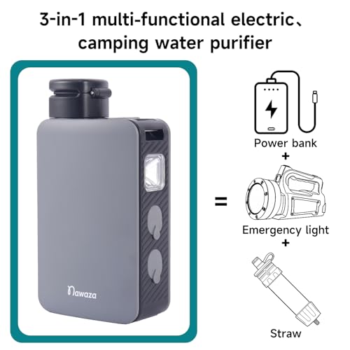 Electric Water Filter for Camping & Survival