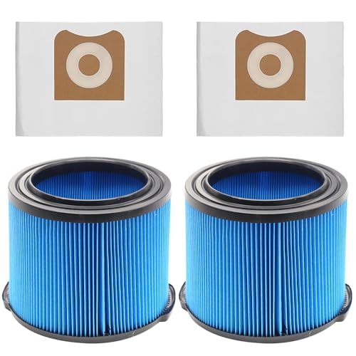 2 Pack VF3500 Replacement Filter for Ridgid Shop Vac 3