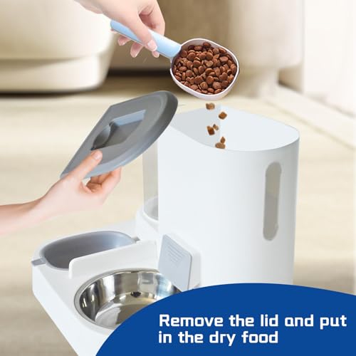 Automatic Cat Food and Water Dispenser Set 2 in 1