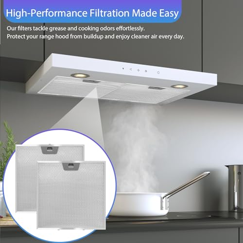 2 Pack WB02X24872 Range Hood Grease Filter 11