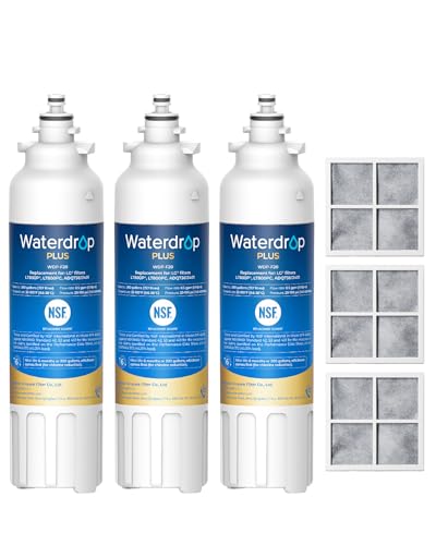 Plus Water Filter & Air Filter Replacement for LG® LT800P 3 Combo (6 Count)