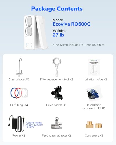 600GPD Reverse Osmosis System
