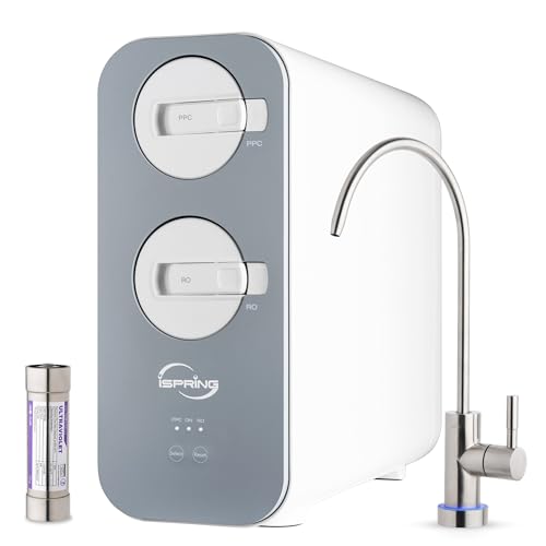 RO800G+UVF8 Tankless Reverse Osmosis System with LED UVF8 Light
