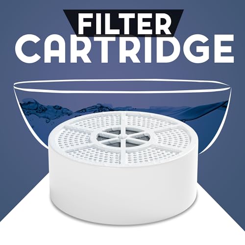 Vxcellent Bath Water Filter Cartridge.Bathtub Filter Replacement