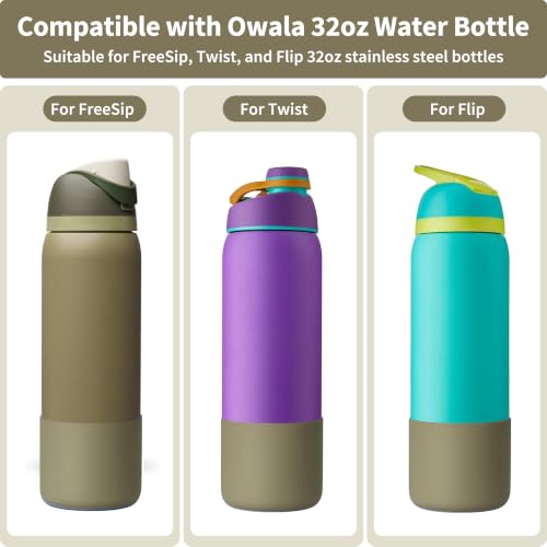 Silicone Water Bottle Boot for Owala 32 oz Bottle