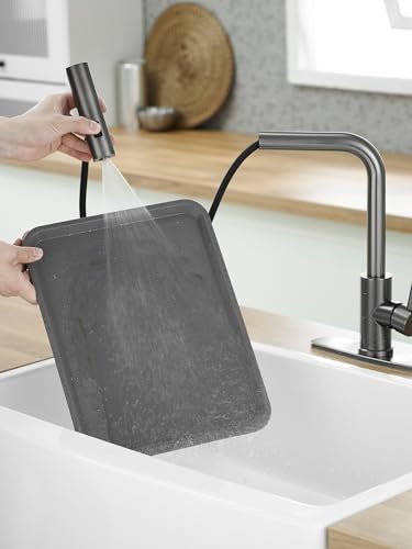 Kitchen Faucets with Pull Down Sprayer