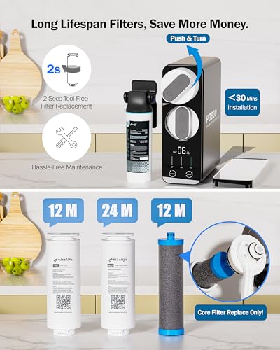 800GPD Reverse Osmosis Water Filter