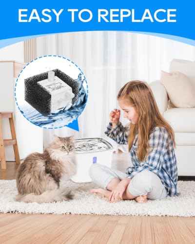 12 Pack Filters Compatible with PetSafe Outlast & Viva Pet Fountains (12 Count)