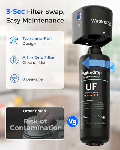 10UA UF 0.01 μm Ultra Filtration Under Sink Water Filter System
