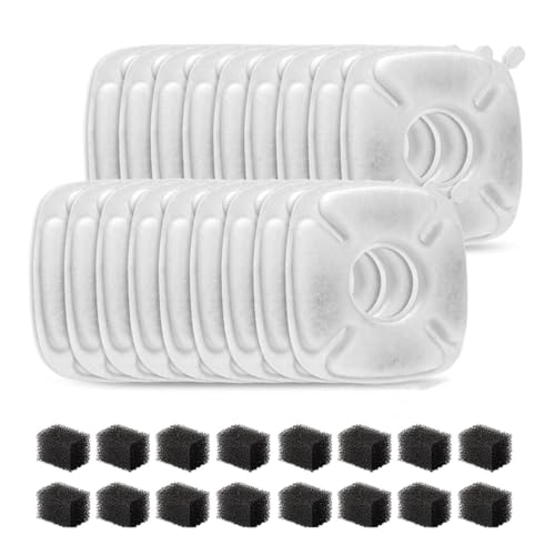 4inch Cats Fountain Replacement Filters with Pre (32 Count)