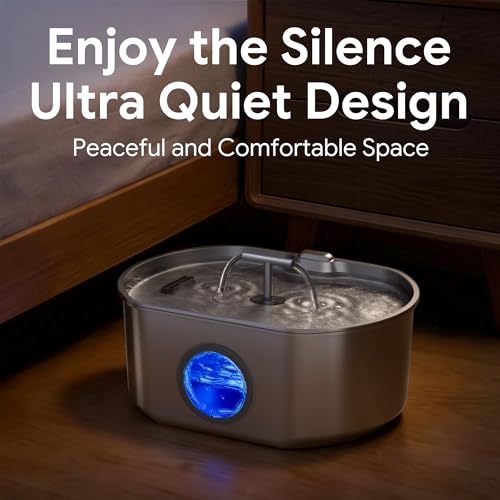 Cat Water Fountain Stainless Steel