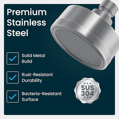 Swivel Shower Head for Vortex