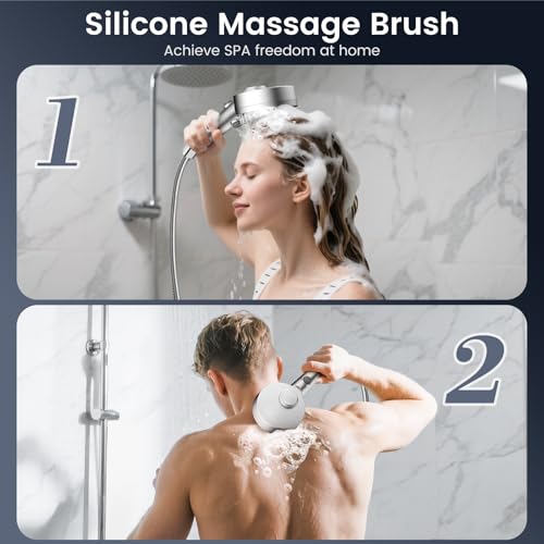 Filtered Shower Head with Handheld