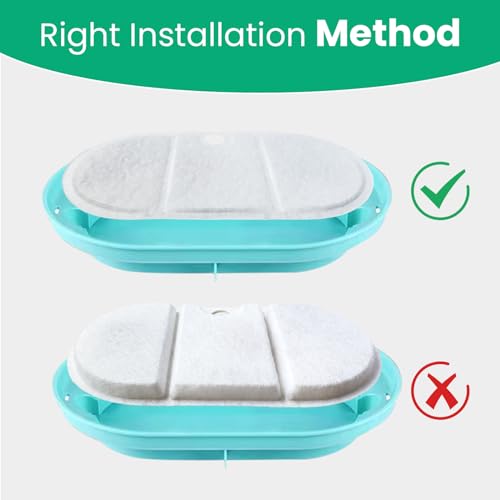 24 Pcs Cat Water Fountain Replacement Filters