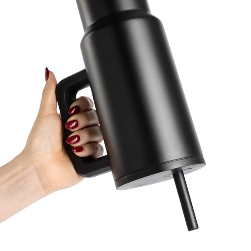 40oz Leak Proof Ceramic Lined Tumbler with Handle