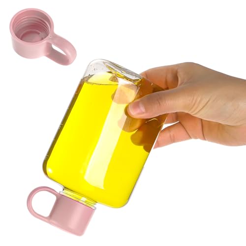 2 Pack Portable Flat Water Bottle (2 Count)