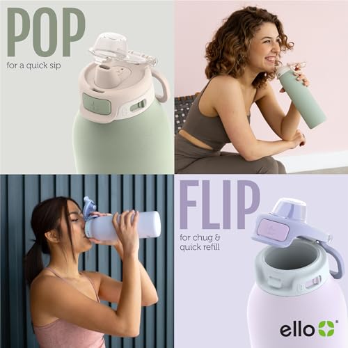 Pop & Fill 40oz Stainless Water Bottle