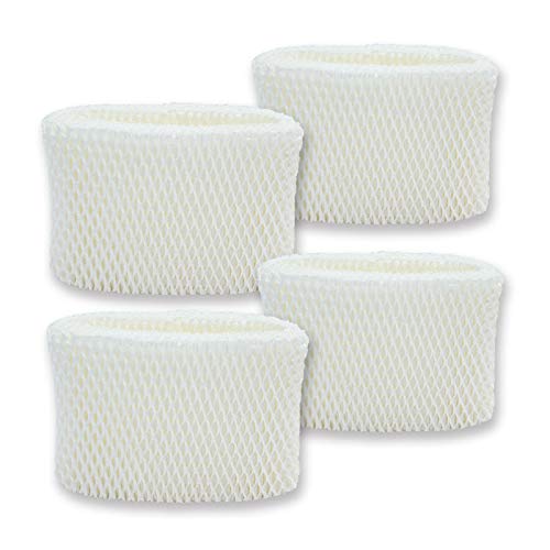 4-Pack HAC-504 Humidifier Filter Compatible with Honeywell HAC-504AW & Filter A Fits HCM-350 HEV355 HCM-710 Cool Mist Humidifiers and More