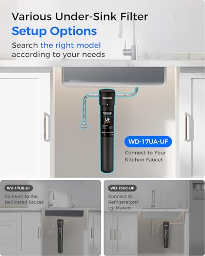 17UA UF 0.01 μm Ultra Filtration Under Sink Water Filter System