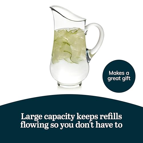Atlantis Glass Pitcher